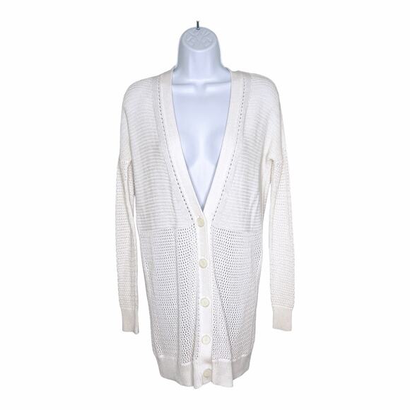 Vince. Sweaters - Vince Cardigan Button Front White XXS